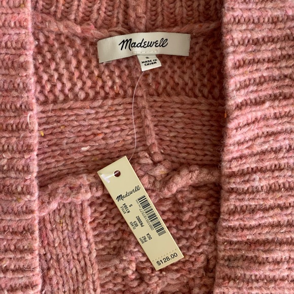 MADEWELL open sweater - Picture 3 of 4